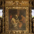 Painting of the Pieta by Jan de Roelas in 1609 in the Capilla de los Jacome in the Seville Cathedral, Spain.