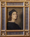 Self-portrait of Raffaello Sanzio