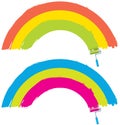 Painting rainbow