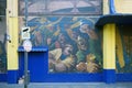 The stadium La Bombonera in La Boca, Buenos Aires, Argentina