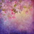 Painting style floral art