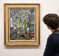 Painting The Sudio from Pablo Picasso in Tate modern, London