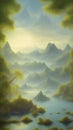 The Painting of the Ancient Chinese Poetry \