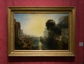 A painting by Wallhogs Turner in the National Gallery in London