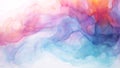 Colorful painting watercolors splash background, ink wash aquarellist watercolors illustration Royalty Free Stock Photo