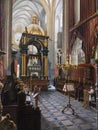 Painting of Wawel Cathedral - Krakow - Poland