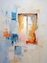 A Painting Of A Window