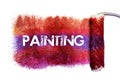 The painting word painting