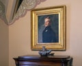 Painting of young King Carlos I of Portugal in Pena Palace in Sintra, Portugal.