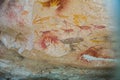 Paintings in caves of Cueva de las Manos