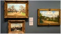 Paintings by french impressionist Camille Pissarro at London National Gallery