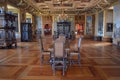 Ante Room to the Great Hall at Frederiksborg Castle Denmark Royalty Free Stock Photo