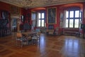 Ante Room to the Great Hall at Frederiksborg Castle, Denmark Royalty Free Stock Photo