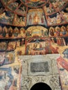 Pisania restored in 1795 and paintings of the old Church of the Sinaia Monastery