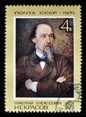 Paintings on postage stamps