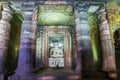 Paintings and rock-cut sculptures described as among the finest surviving examples of ancient Indian art in Ajanta Buddhist cave