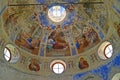 Paintings of subdome space. Church of the Fedorovsky icon of the Mother of God. Uglich, Yaroslavl region