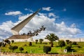 Paipa, Boyaca, Colombia - 8th of August 2023: Vargas Swamp Lancers memorial located near Paipa city in Boyaca.