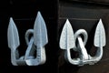 Pair of anchors Royalty Free Stock Photo