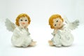 A pair of angels Royalty Free Stock Photo