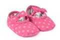 Pair of Babies first shoes Royalty Free Stock Photo
