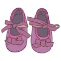 A pair of baby shoes