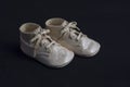 Porcelainized baby shoes