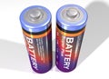 Pair of batteries