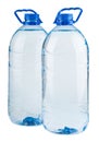 Pair of big bottles of water Royalty Free Stock Photo