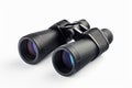Pair of Binoculars isolated on White Background Royalty Free Stock Photo