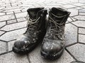 Pair of boots Royalty Free Stock Photo