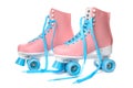 Pair of bright stylish roller skates