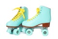 Pair of bright stylish roller skates