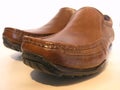 Men`s Brown Moccasin Style Shoes