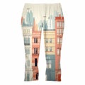 Cityscape Capri Length Pants For Women