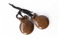 A pair of castanets Royalty Free Stock Photo