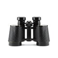 Classic Black Binoculars Isolated on White Background Royalty Free Stock Photo