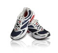 A pair of classy sports shoes Royalty Free Stock Photo