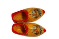 Pair of clogs isolated