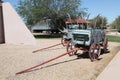 Pair of Conestoga wagons