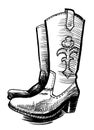 Pair of cowboy boots