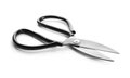 Pair of craft scissors on white Royalty Free Stock Photo