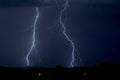 Lightning storm during the 2014 Arizona Monsoon season