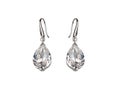 Pair of diamond earrings Royalty Free Stock Photo