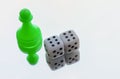 Pair of dices Royalty Free Stock Photo