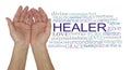 The Humble Hands of A Faith Healer Word Cloud