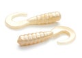 Pair of fishing baits isolated on a white Royalty Free Stock Photo
