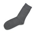 Pair of gray cotton socks