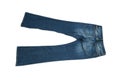 Pair of jeans isolated Royalty Free Stock Photo