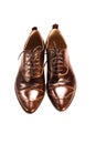 Pair of leather shoes